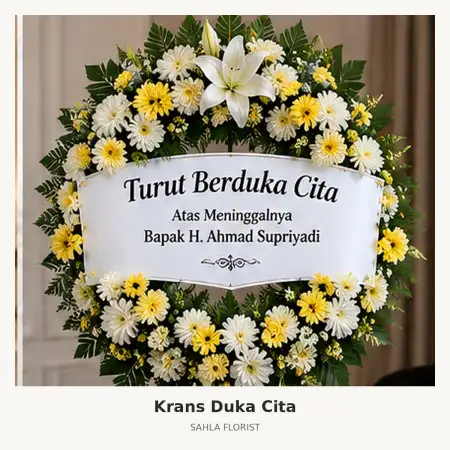 Krans Bunga Duka Bandar Lampung Kota